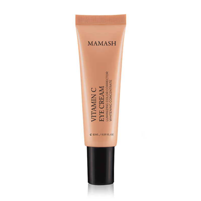 Антиоксидантний крем для шкіри навколо очей Mamash Vitamin C Eye Cream проти темних кіл, з вітаміном С у ліпосомах, 15 мл